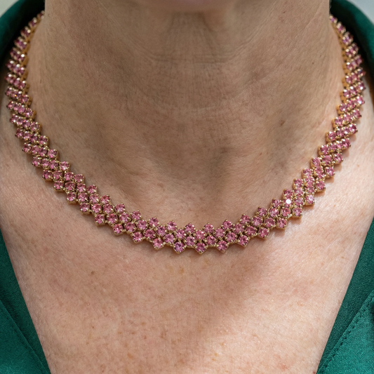 Collar Rose Ember Line | Oro