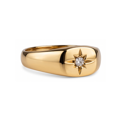 Anillo Soren Starcrest | Oro Blanco