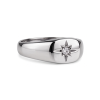 Anillo Soren Starcrest | Oro Blanco