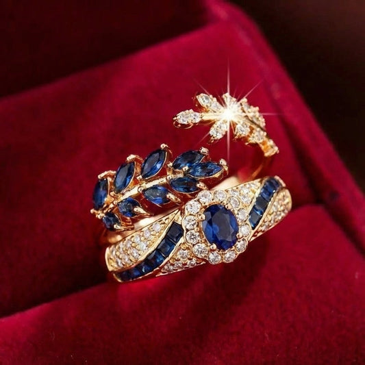 Avelisse Moraziel Set de Anillos | Oro