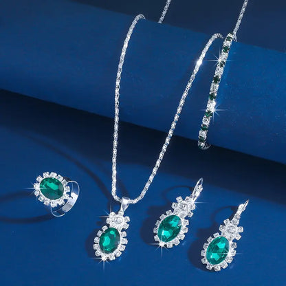 Seloria Grevalyn Set de Joyería | Oro Blanco