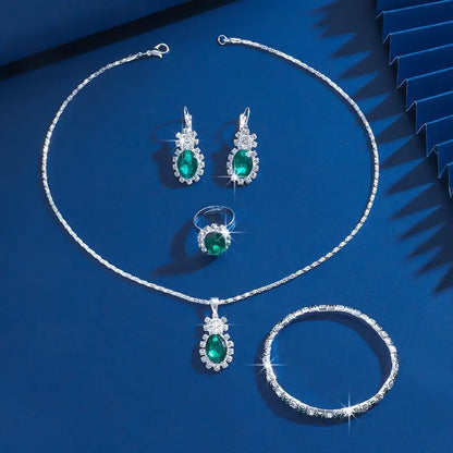 Seloria Grevalyn Set de Joyería | Oro Blanco