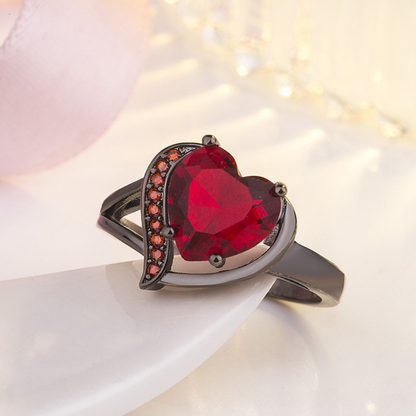 Calindra Rosethorne Anillo | Acabado Negro