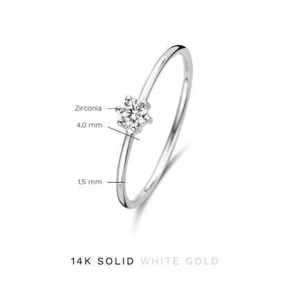 Abella Maris Anillo | Oro Blanco