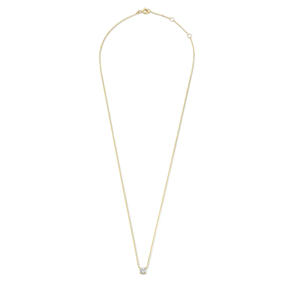 Cléa Collar con Piedra de Moissanita | Oro