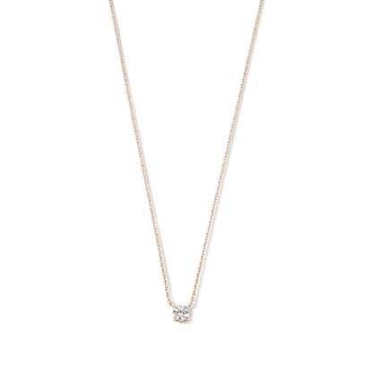 Cléa Collar con Piedra de Moissanita | Oro