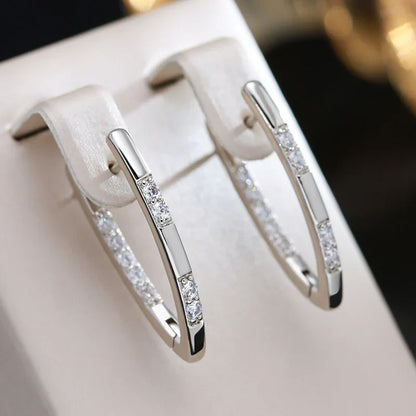 Aretes de Zirconia Exquisitos | Oro
